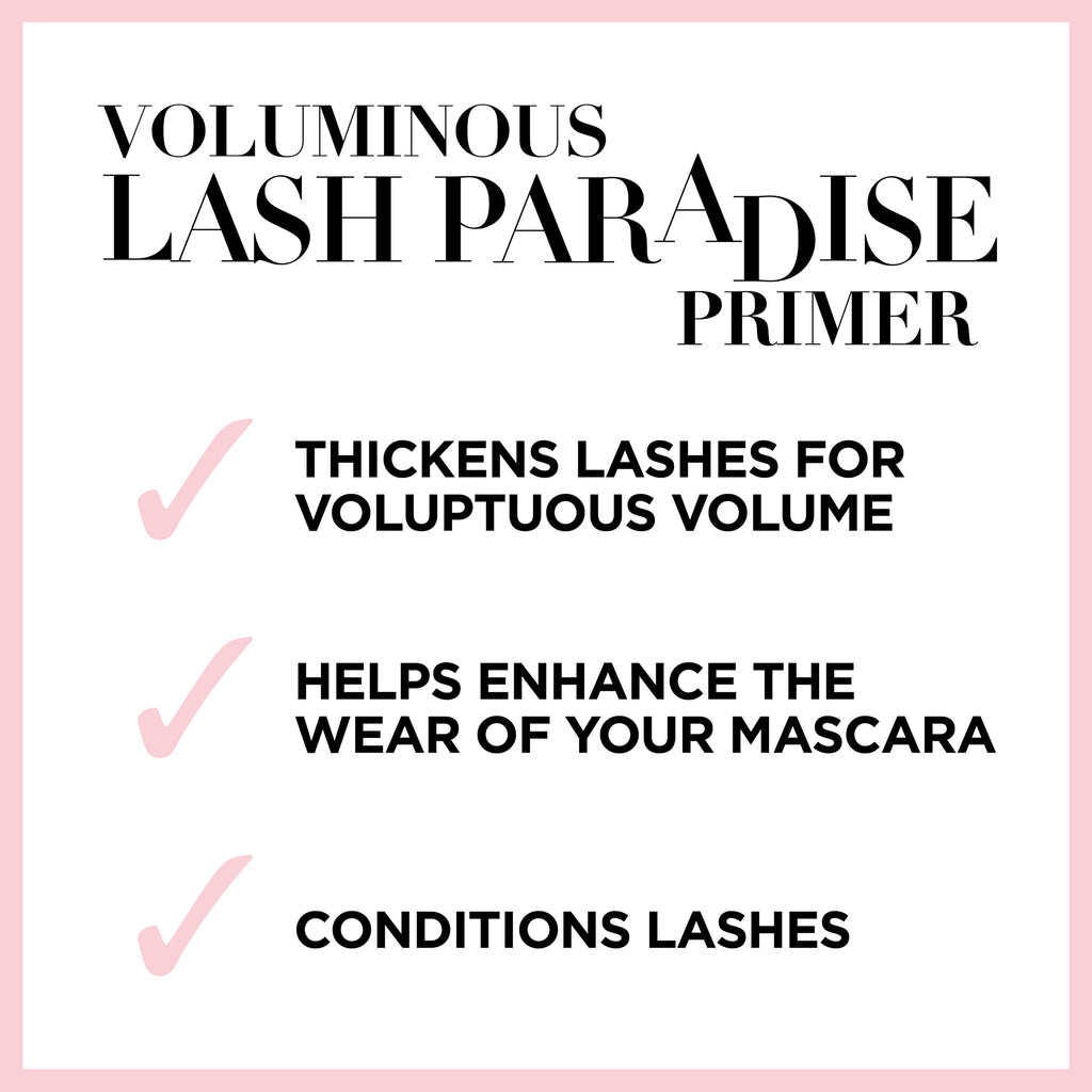 L'OREAL PARIS VOLUMINOUS LASH PARADISE MASCARA AND PRIMER KIT