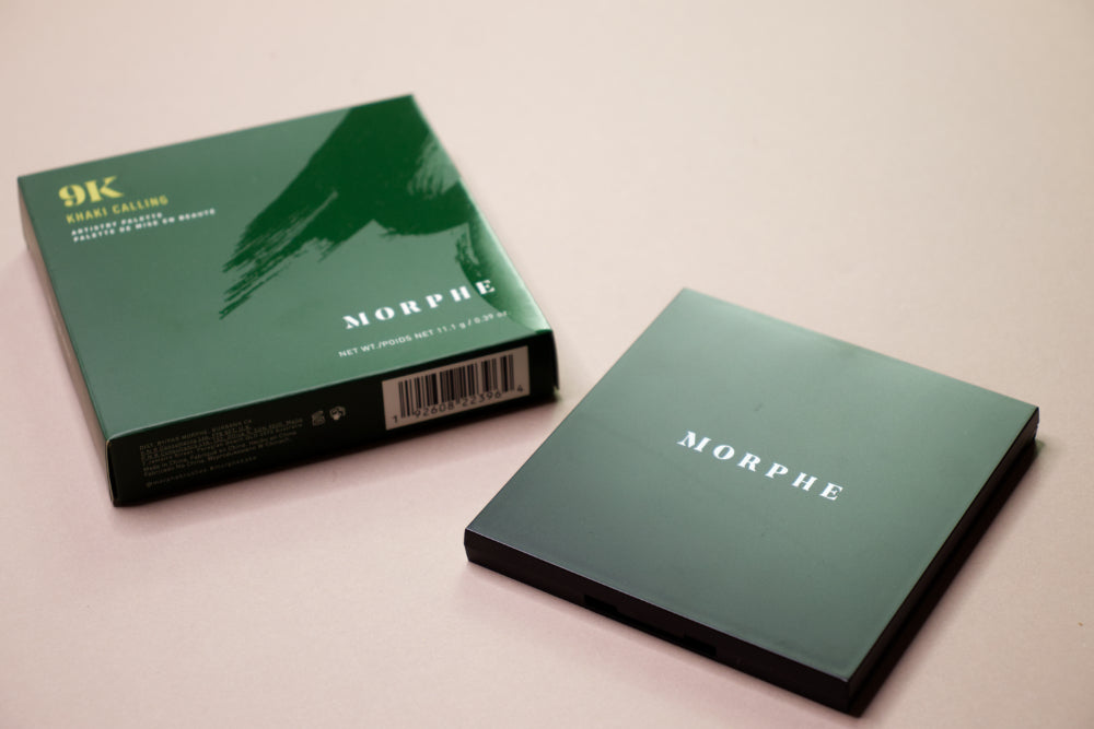 MORPHE 9K KHAKI CALLING ARTISTRY EYESHADOW PALETTE