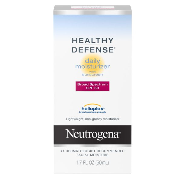 Neutrogena Healthy Defense Daily Face Moisturizer with SPF 50, 1.7 fl. oz