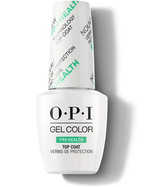 O.P.I GEL COLOR PROHEALTH TOP COAT NAIL POLISH
