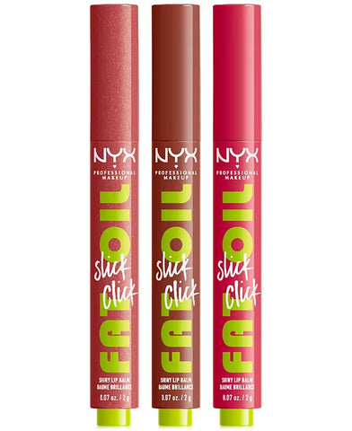 NYX 3-Pc. Fat Oil Slick Click Lip Balm Set