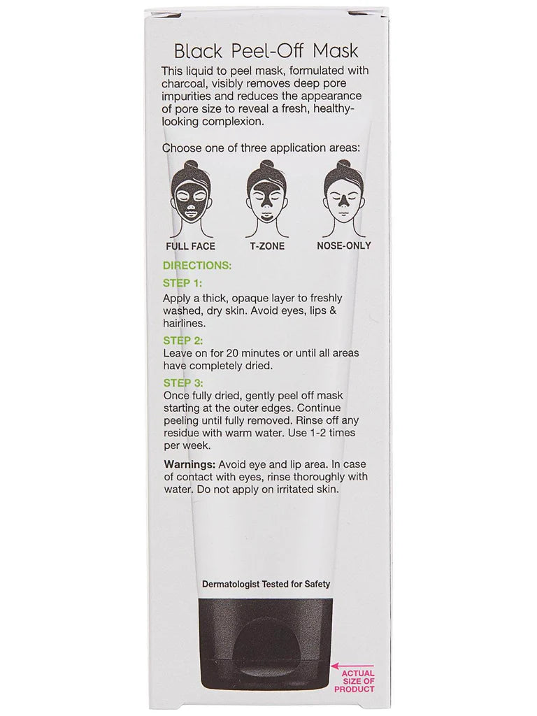 Garnier SkinActive Black Peel-Off Mask with Charcoal, 1.7 fl. oz