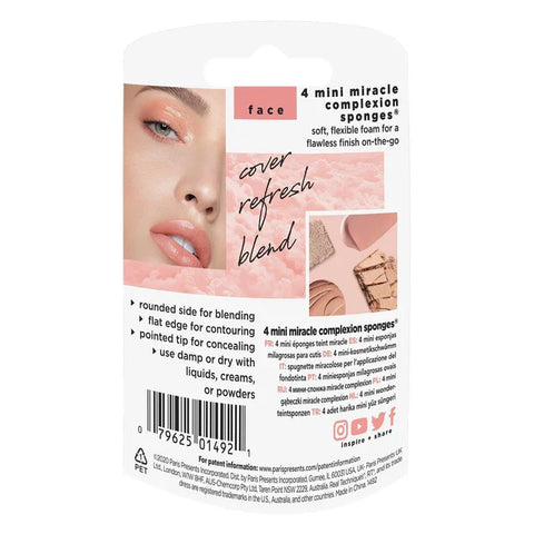 Real Techniques Mini Miracle Complexion Sponges - 4pk