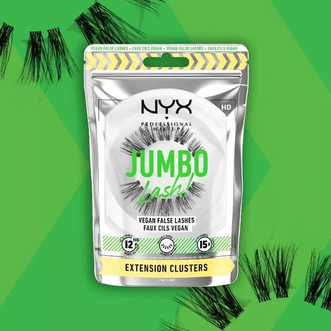 NYX Makeup Jumbo Lash Vegan False Eyelashes - Extension Clusters