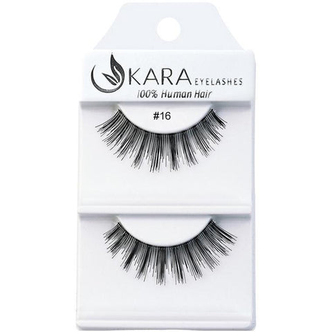 KARA human hair eyelashes #16