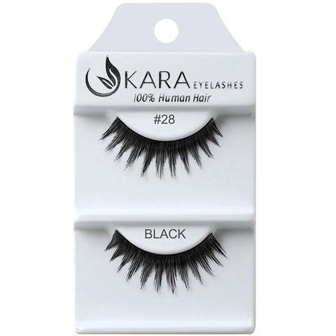 KARA human hair eyelashes #28