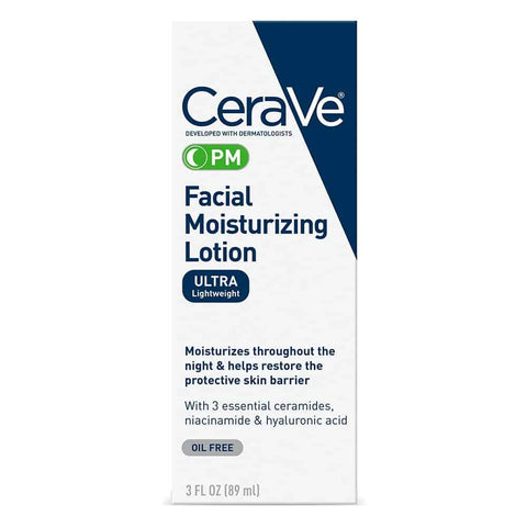 CeraVe  PM Facial Moisturizing Lotion- 3oz