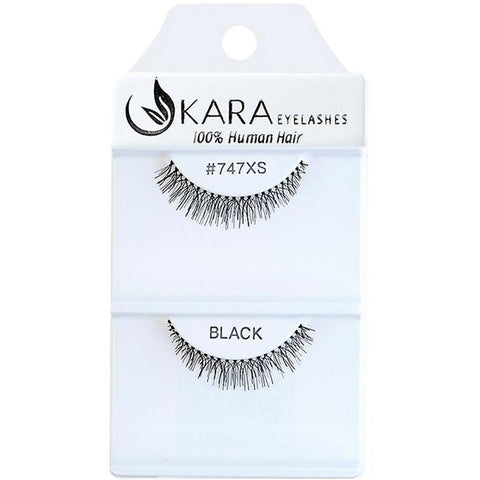 KARA human hair eyelashes #747XS