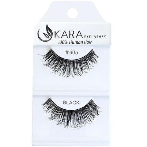 KARA human hair eyelashes #605