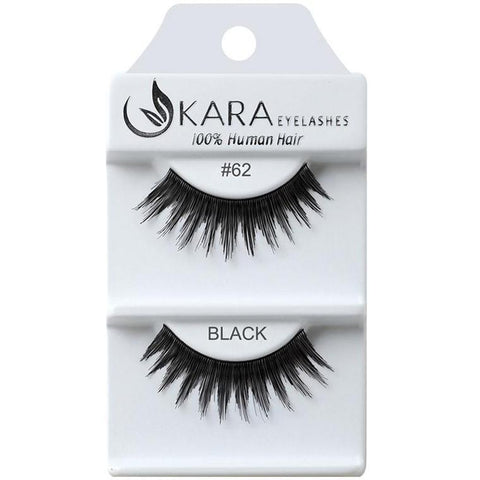 KARA human hair eyelashes #62