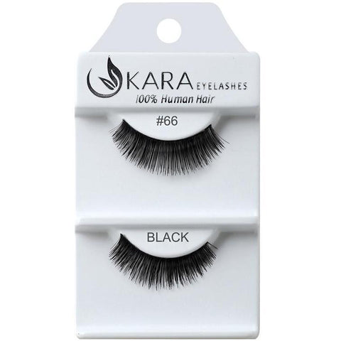 KARA human hair eyelashes #66