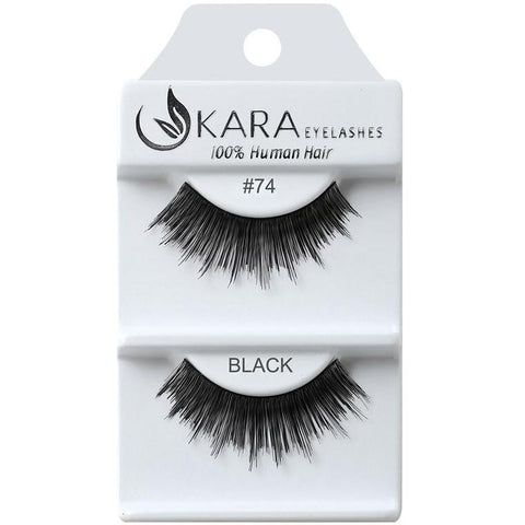 KARA human hair eyelashes #74