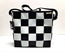 COMELY BLACK AND WHITE CROSS BODY BAG
