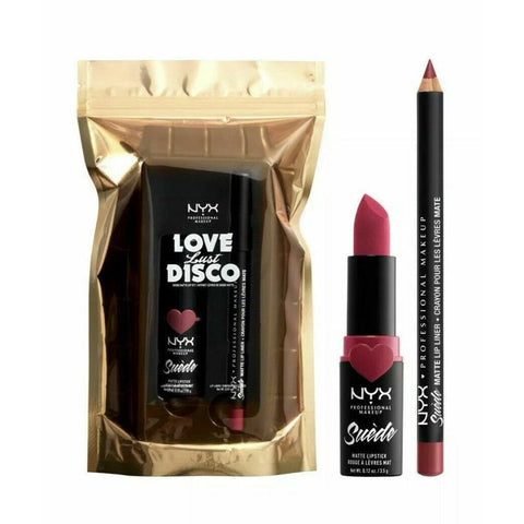 NYX LOVE LUST DISCO SUEDE MATTE LIP KIT