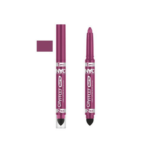 NYC CITY PROOF MATTE BLUR LIP COLOR "PINK CITY"