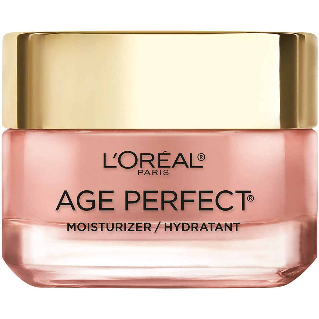 L’Oreal Paris Skincare Age Perfect Rosy Tone Face Moisturizer for Visibly Younger Looking Skin, Anti-Aging Day Cream, 1.7 oz