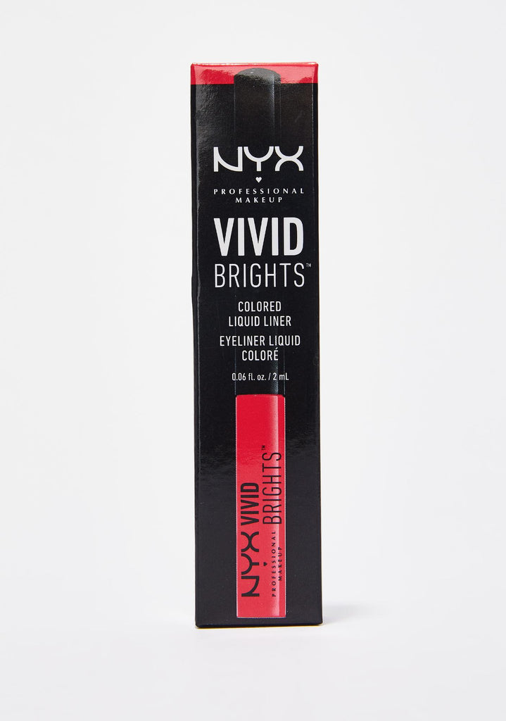NYX Vivid Brights – Fire Liquid Vivid colored Eyeliner 
